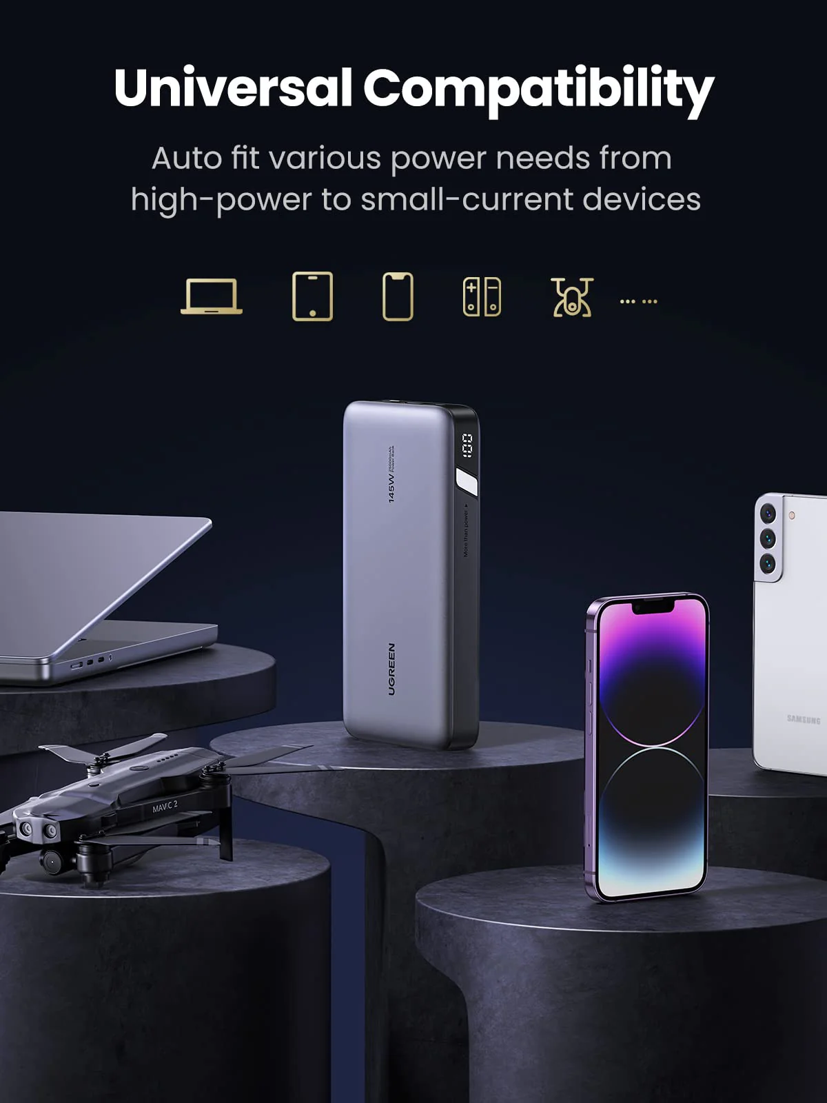 UGREEN 145W | 25000mAh Power Bank Bundle - Image 6