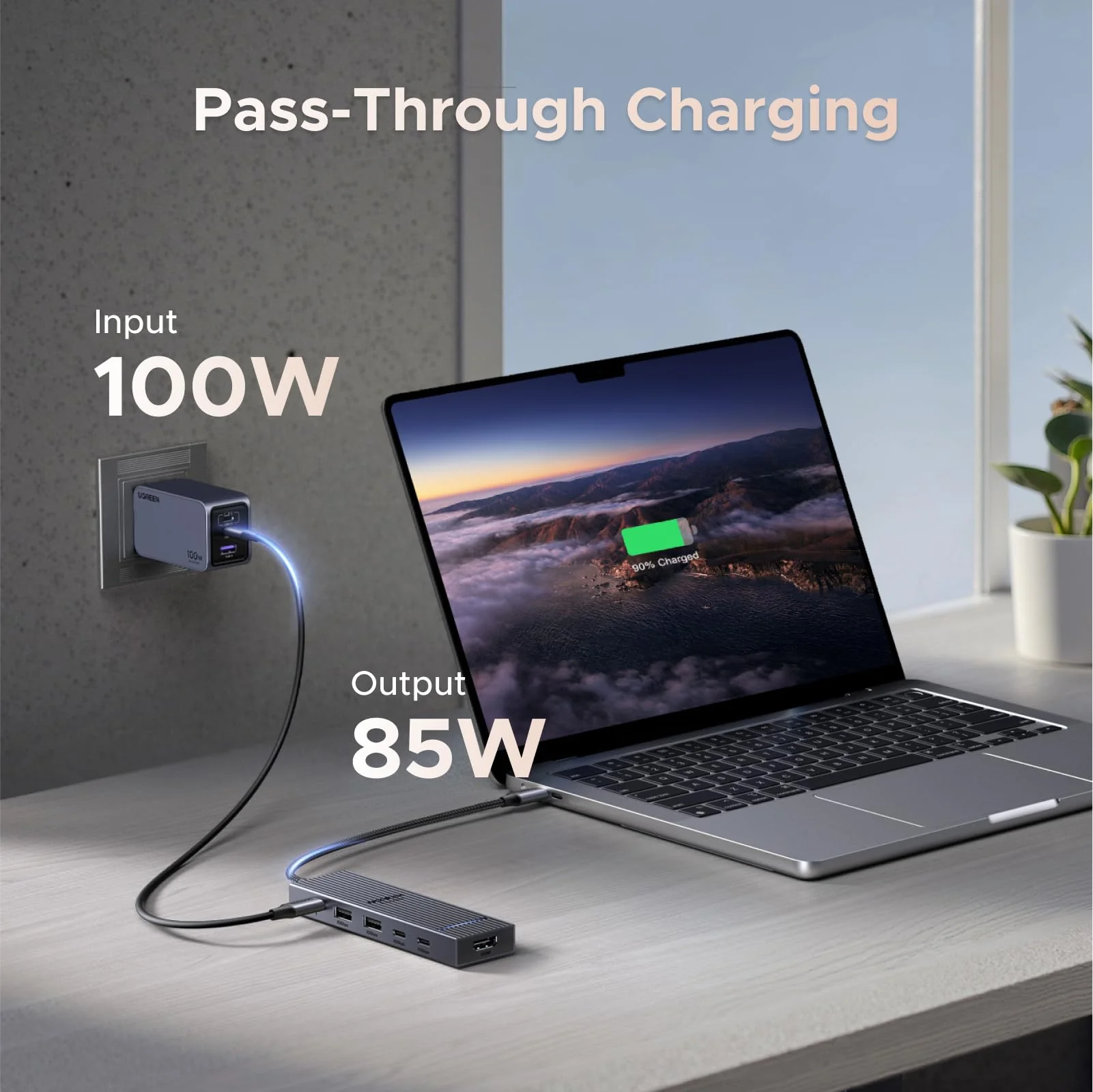 UGREEN 6 in 1 USB C Hub 10gbs - Image 5