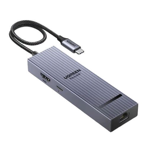 UGREEN Revodok 6 in 1 USB C Hub 4K HDMI Ethernet 100W PD 10Gbps Data